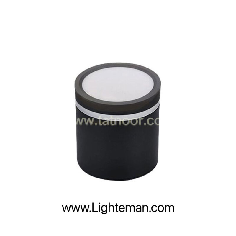 چراغ استوانهای 18 وات SMD مشکی تات نور