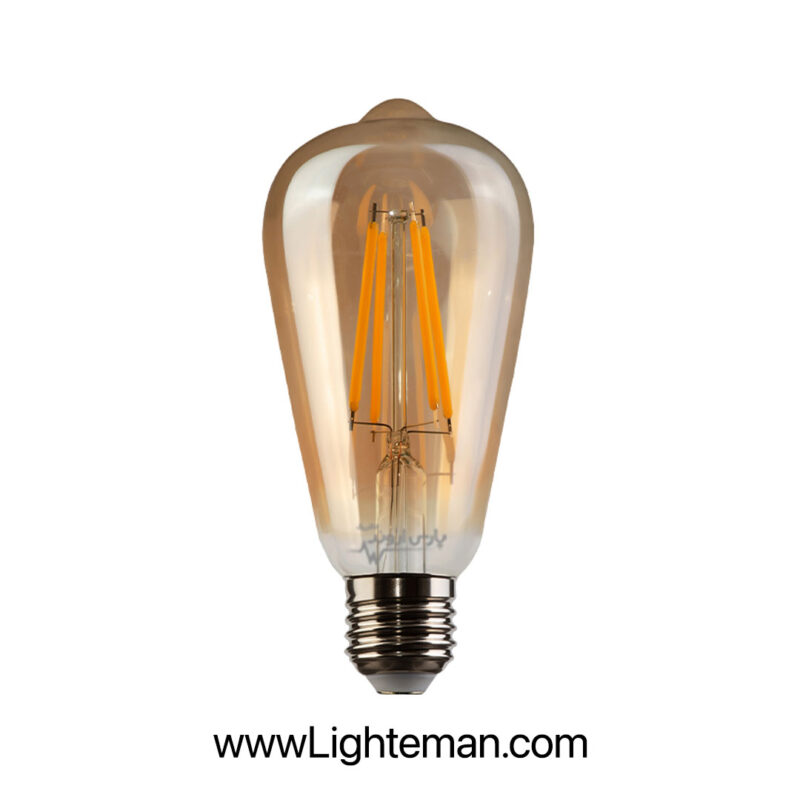 لامپ فیلامنتی خمره‌ای ۱۲ وات پارس اروند