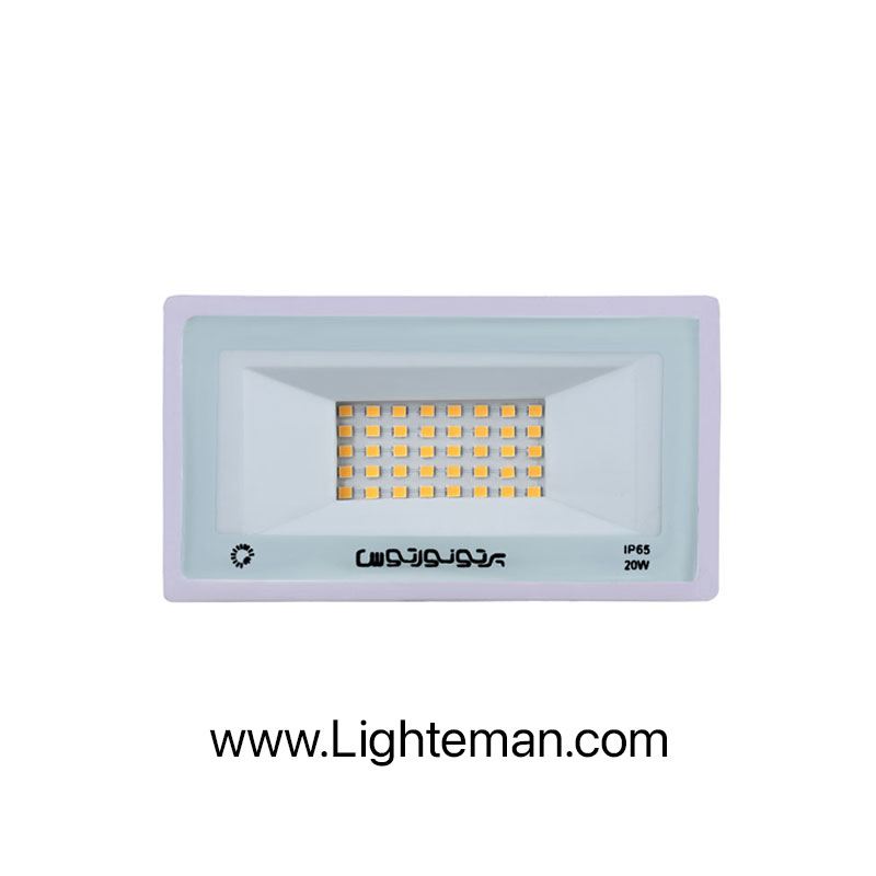 پروژکتور 20 وات LED پرتو نور توس مدل هامون