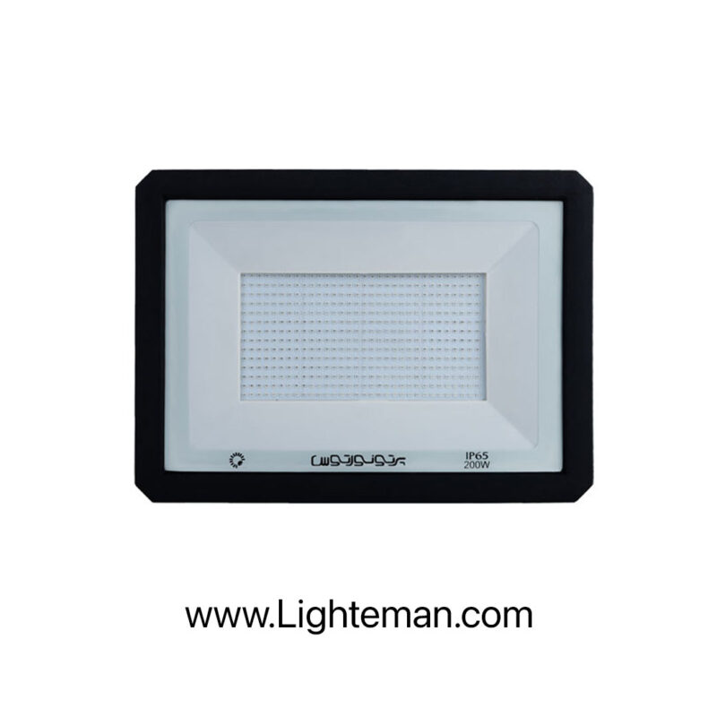 پروژکتور رنگی آبی 200 وات LED پرتو نور توس مدل هانیس
