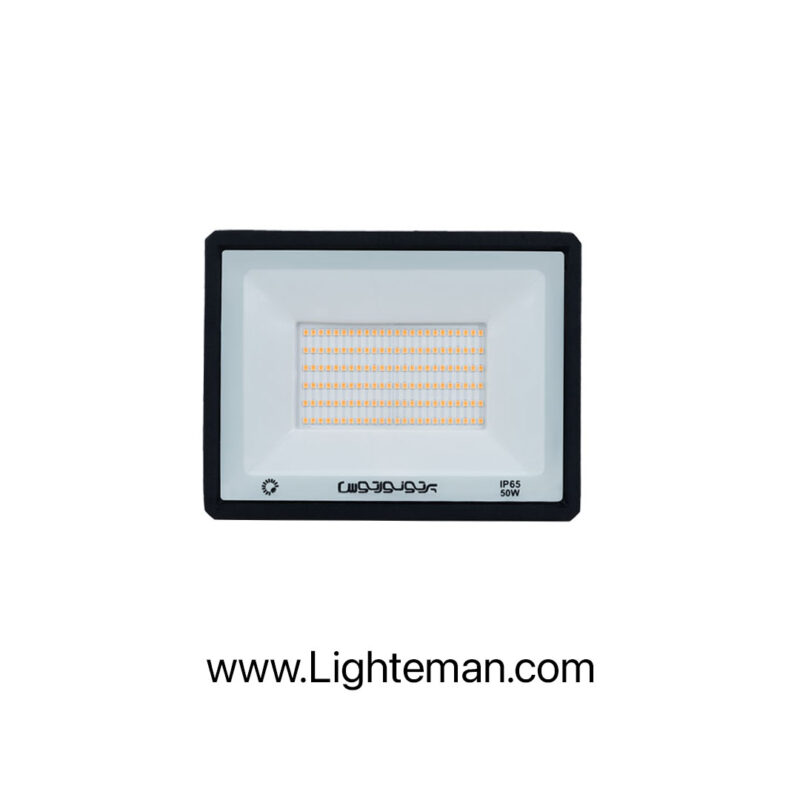 پروژکتور رنگی بنفش 50 وات LED پرتو نور توس مدل هانیس