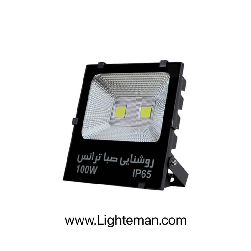 پروژکتور 100 وات COB صبا ترانس مدل تخت