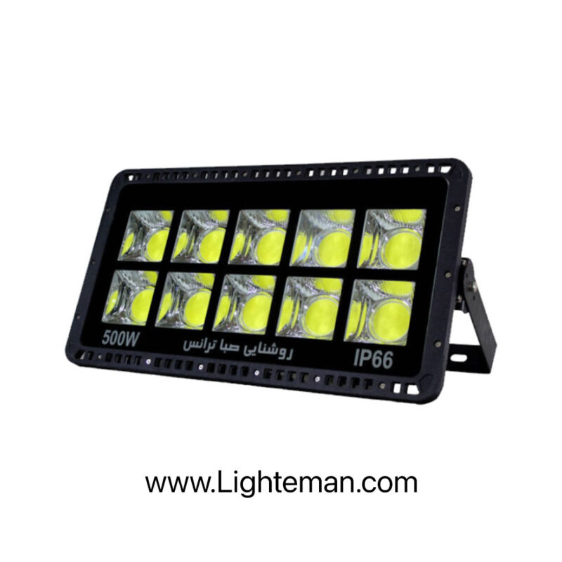 پروژکتور 500 وات LED صبا ترانس مدل پنجره‌ای گرد