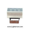چراغ وال واشر ضد آب تک رنگ 3 وات 10 سانتیمتر کد 3RW