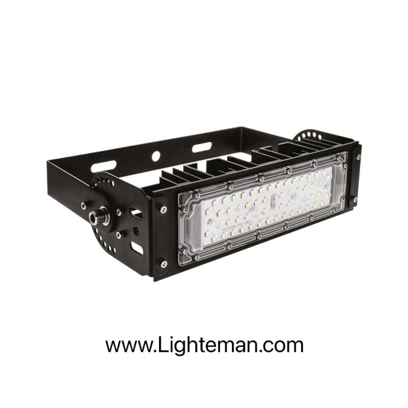 چراغ والواشری SMD توان 50 وات روکار SPN کد S.P.N HHB-HD-C1/50W