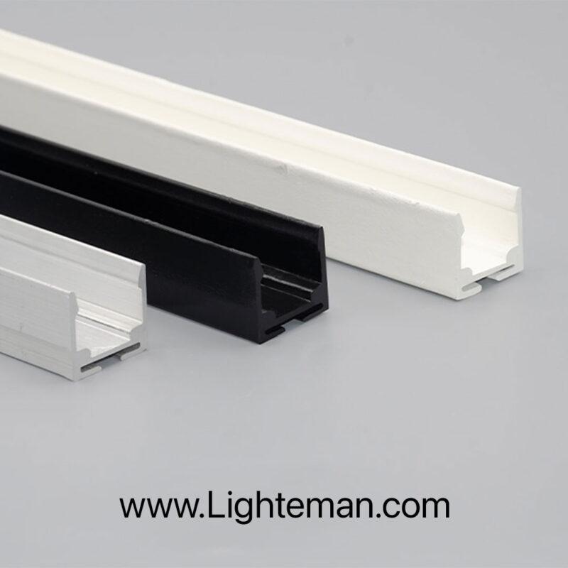 داکت آلومینیومی نئون فلکس سیلیکونی 21×21 لوپ لایت